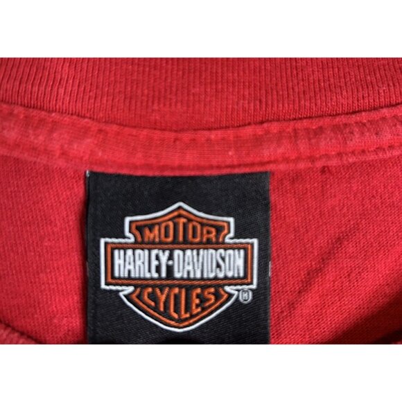 2/$30 Harley Davidson t-Shirt Mens Las Vegas Motorcycle Graphic tee Logo size L - Picture 10 of 13